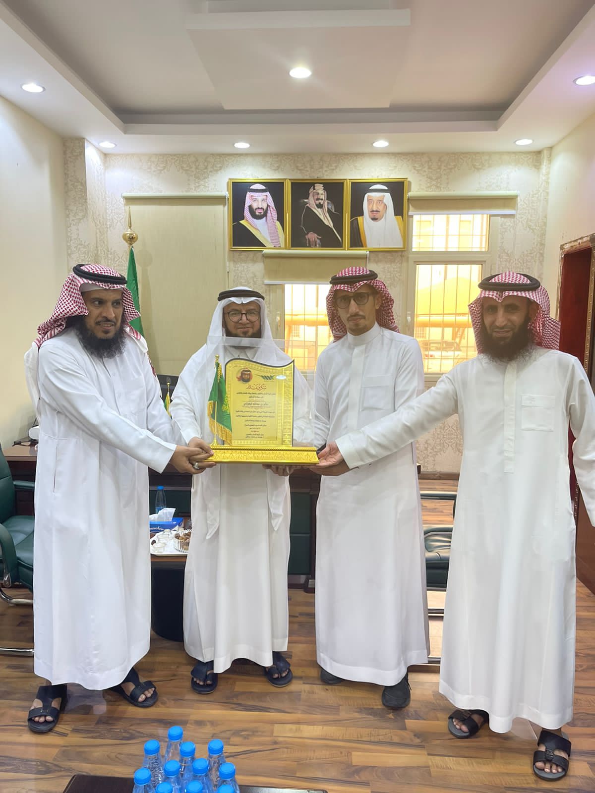 The College of Arts and Letters honors Dr. Saleh Al-Zahrani